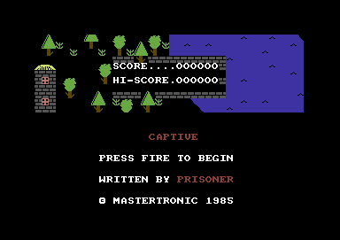 The Captive screenshot 3 for Commodore 64